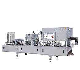 全自动塑杯灌封口机 流体包装的高效解决方案与手压封杯机械的对比分析